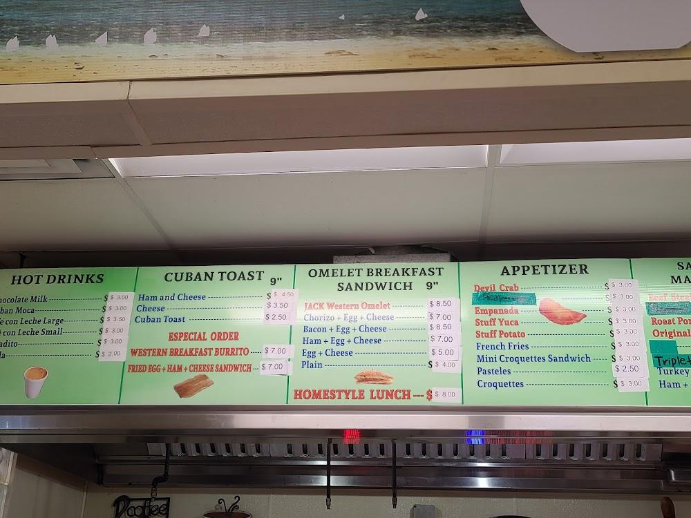 El Cuba Cafe Menu image 2